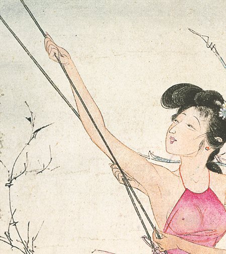 铜梁县-胡也佛的仕女画和最知名的金瓶梅秘戏图